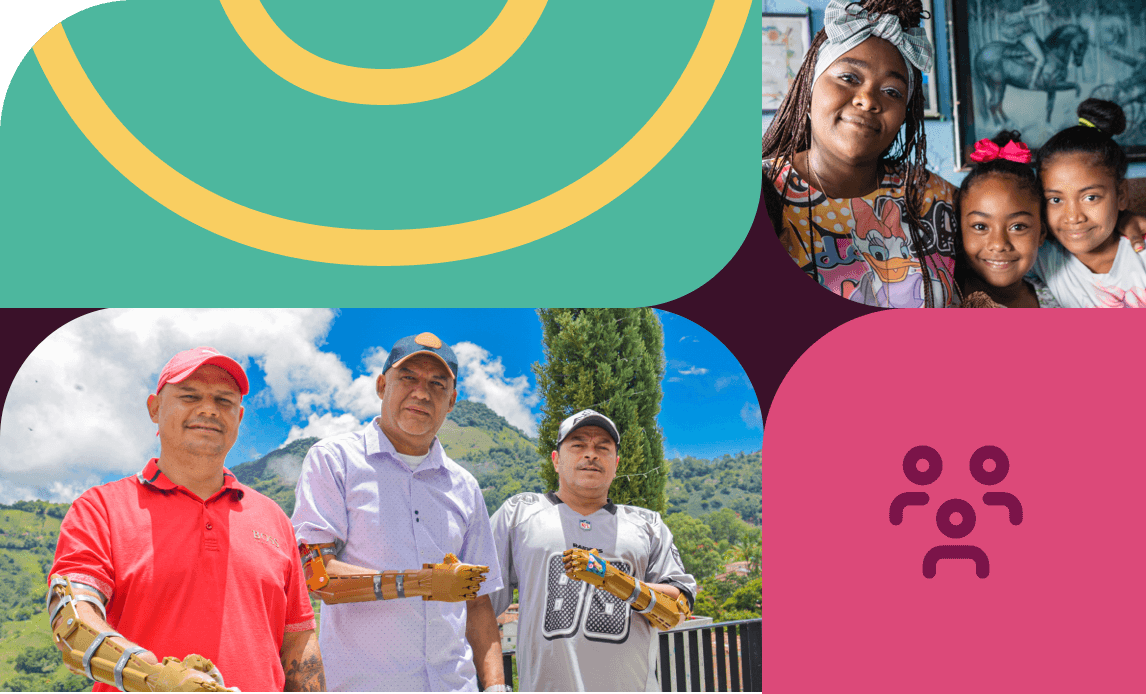 Grupo de personas beneficiadas gracias a las estrategias de Desarrollo Sostenible de One inversión social.