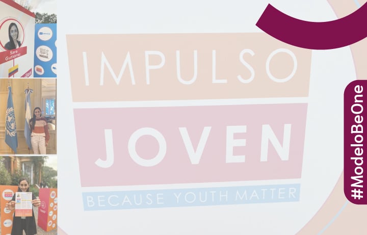 Jóvenes participando en una iniciativa de impulso al Desarrollo Sostenible